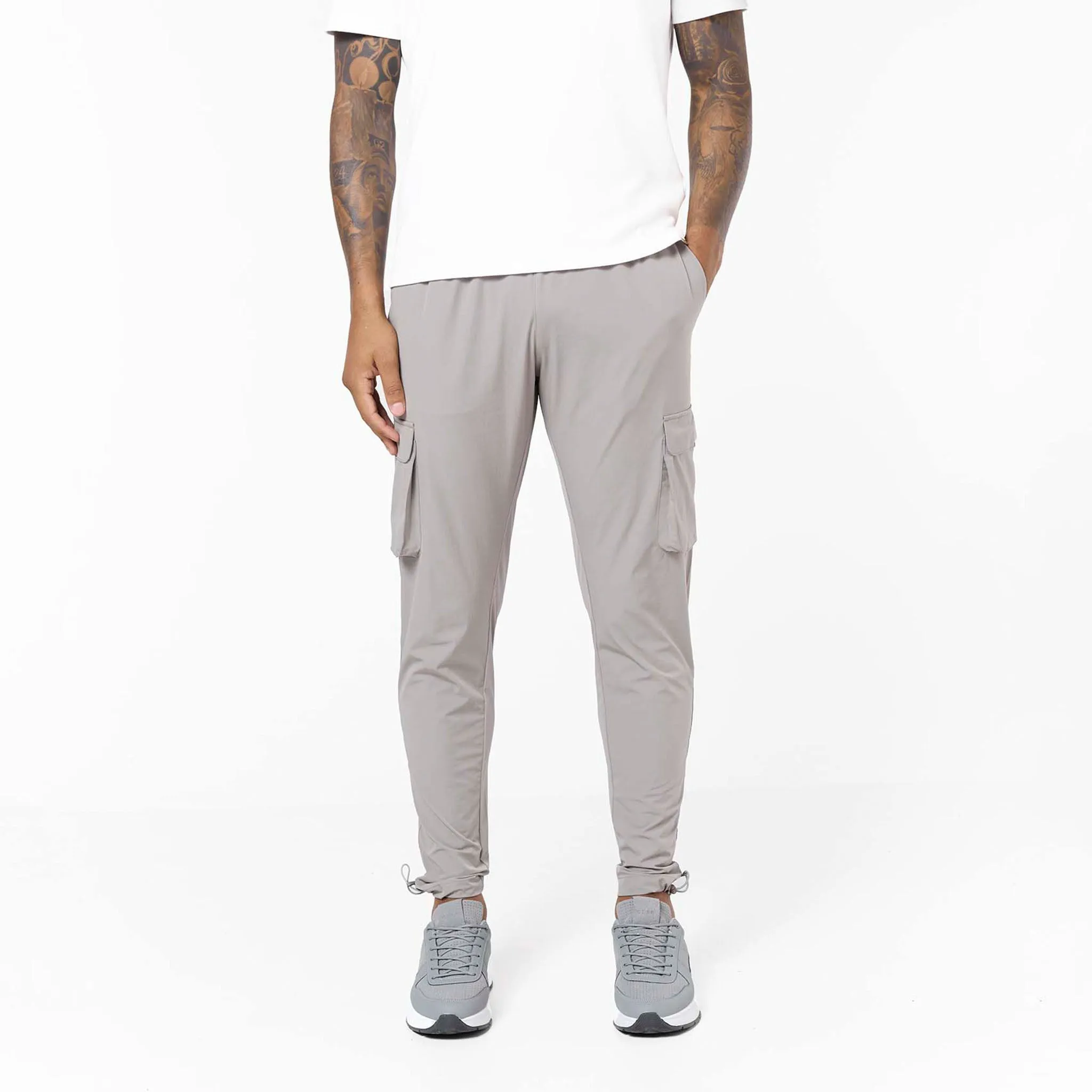 Slimline Fit Day Ready Stretch Tech Cargo Pant | Sand