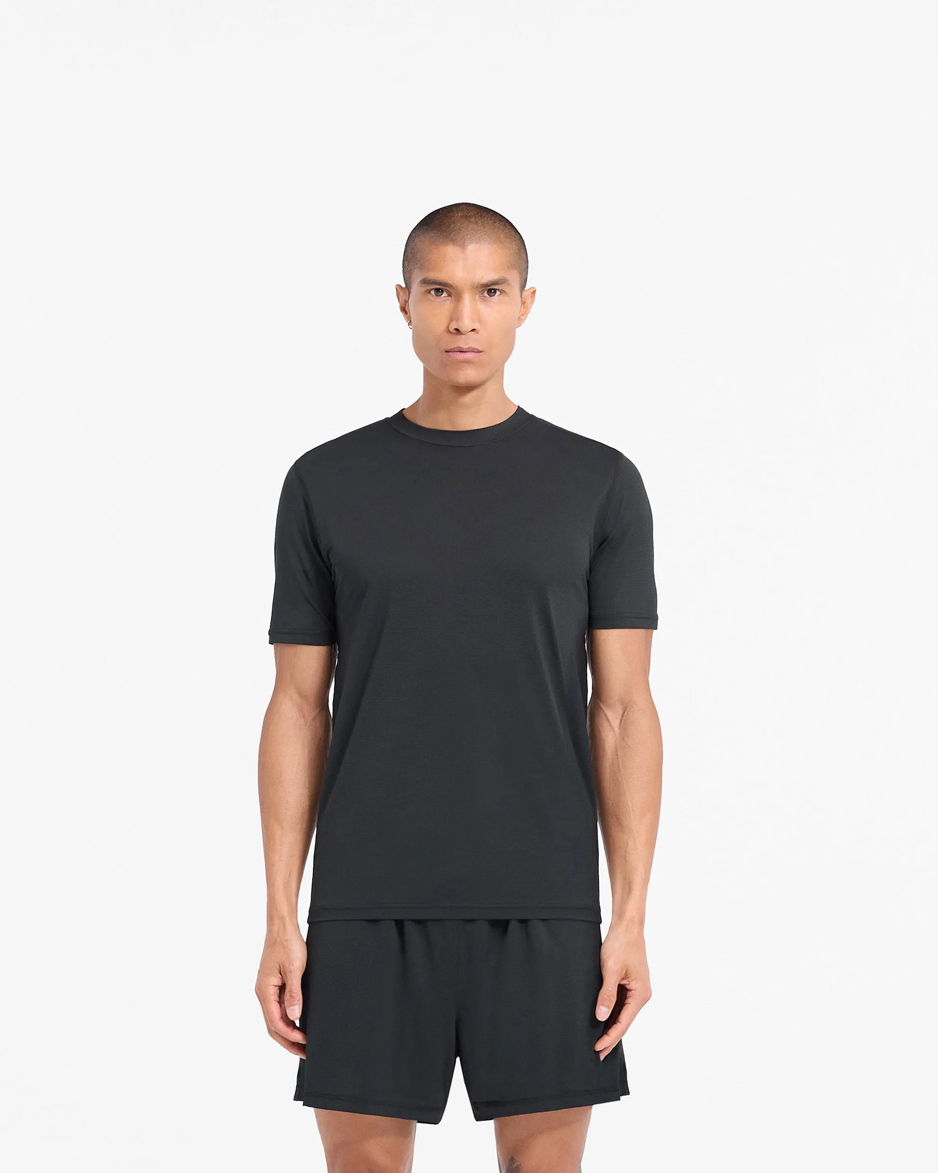 247 DNA Mesh T-Shirt - Black Everyday Wearable