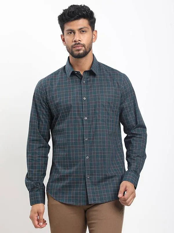 Everyday Wear Men Checked Full Sleeve Cotton Shirt