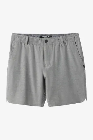 Oneill Mens Shorts Reserve Light Check Scallop 18" Hybrid Non slip grip