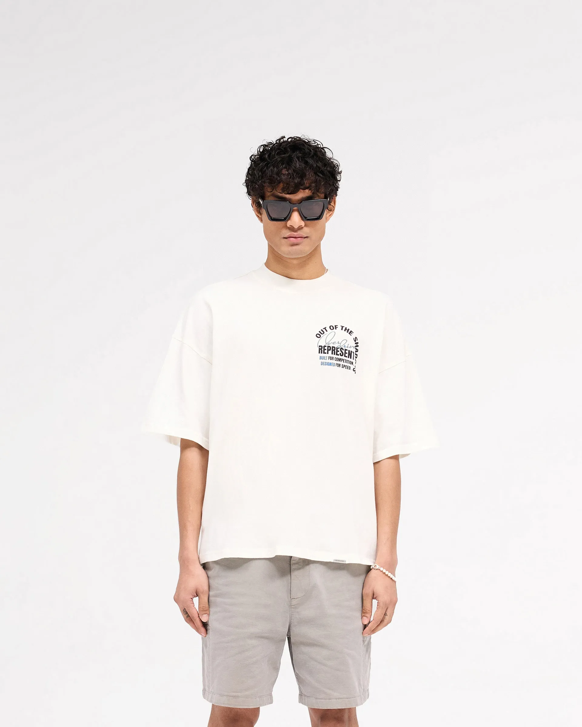 Seasonal Trend Out Of The Shadows T-Shirt - Flat White