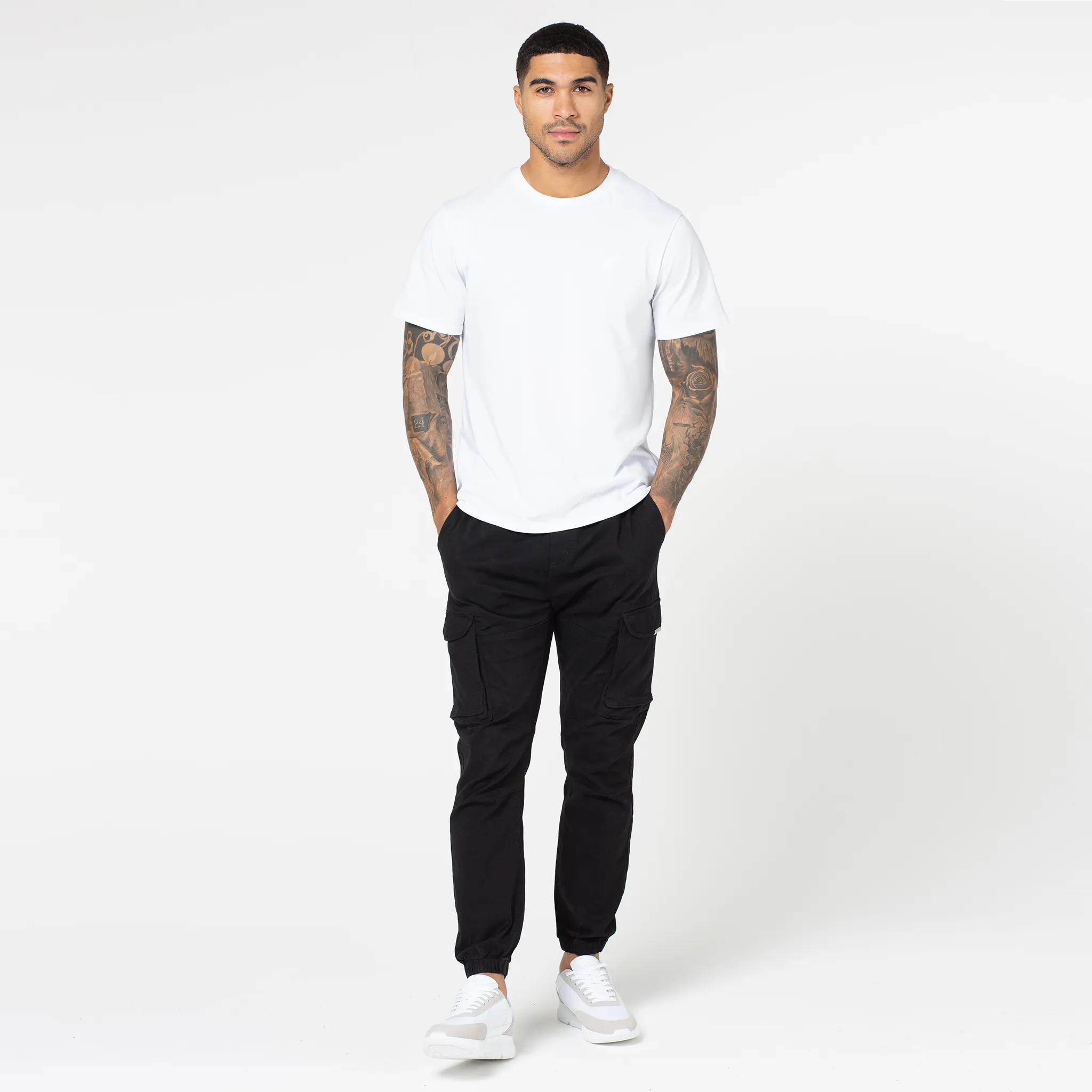 Breathable back panel Classic Cargo Pant | Black