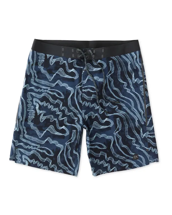 Minimalist Style Reflective accents Outerknown Mens Boardshorts APEX Evolution Trunk by Kelly