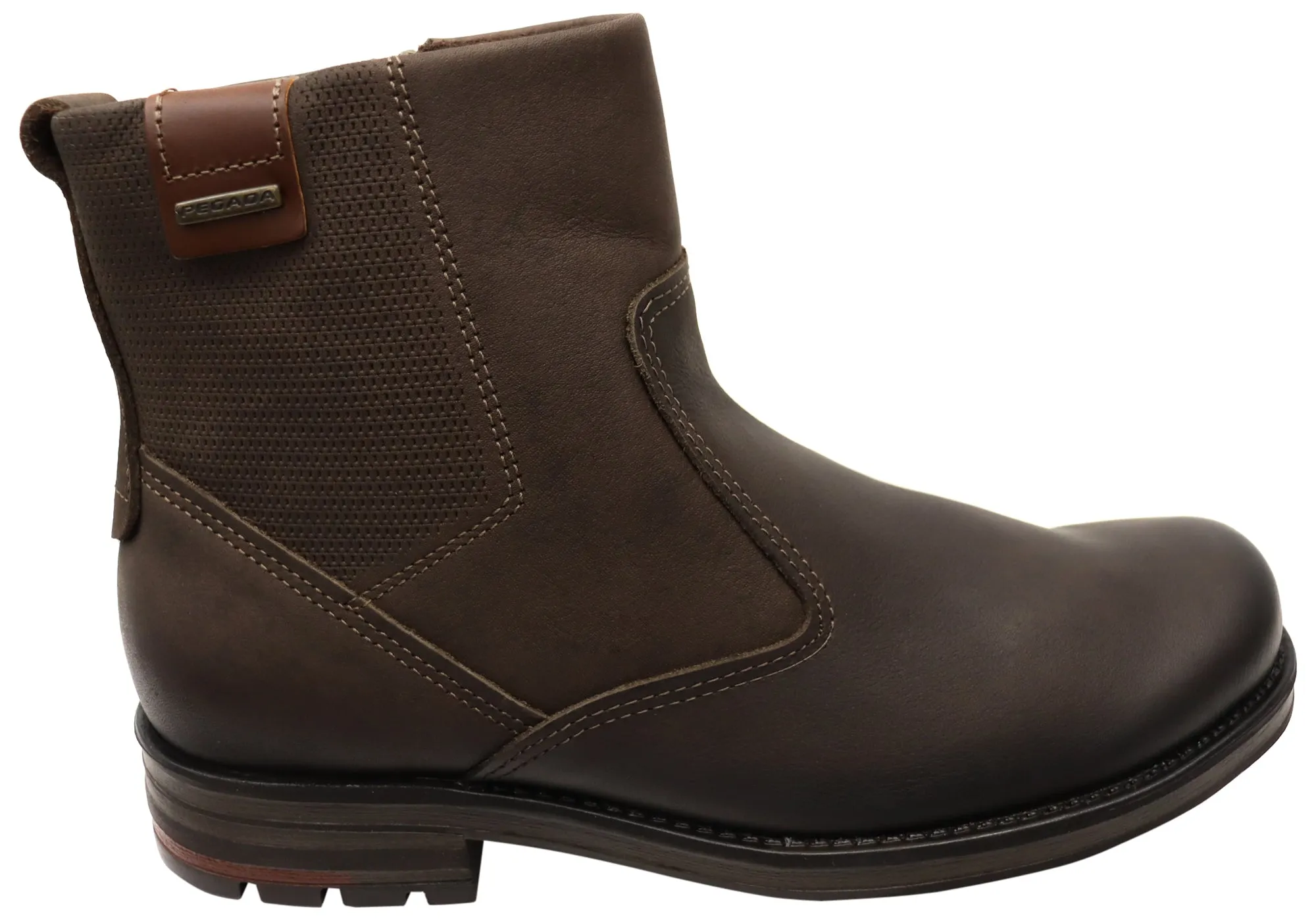 Anti Slip Heavy Duty Support Pegada Banjjo Mens Comfortable Leather Boots Made In Brazil