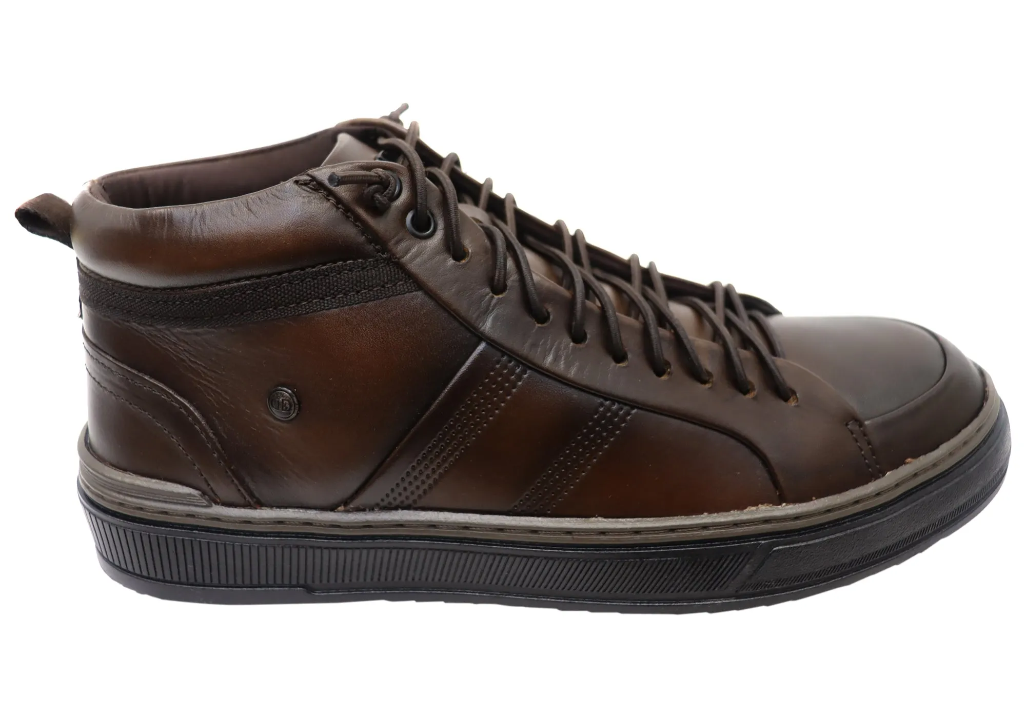 Good elasticity Shockproof Democrata Venture Mens Brazilian Comfortable Leather Lace Up Boots