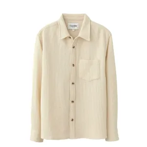 Corridor Pigment Dyed Waffle L/S Shirt Ribbed Trim elegant design