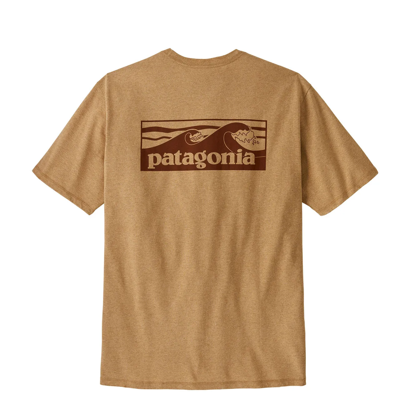 Seasonal Staple Patagonia Boardshort Logo Pocket Responsibili-Tee Talon Gold