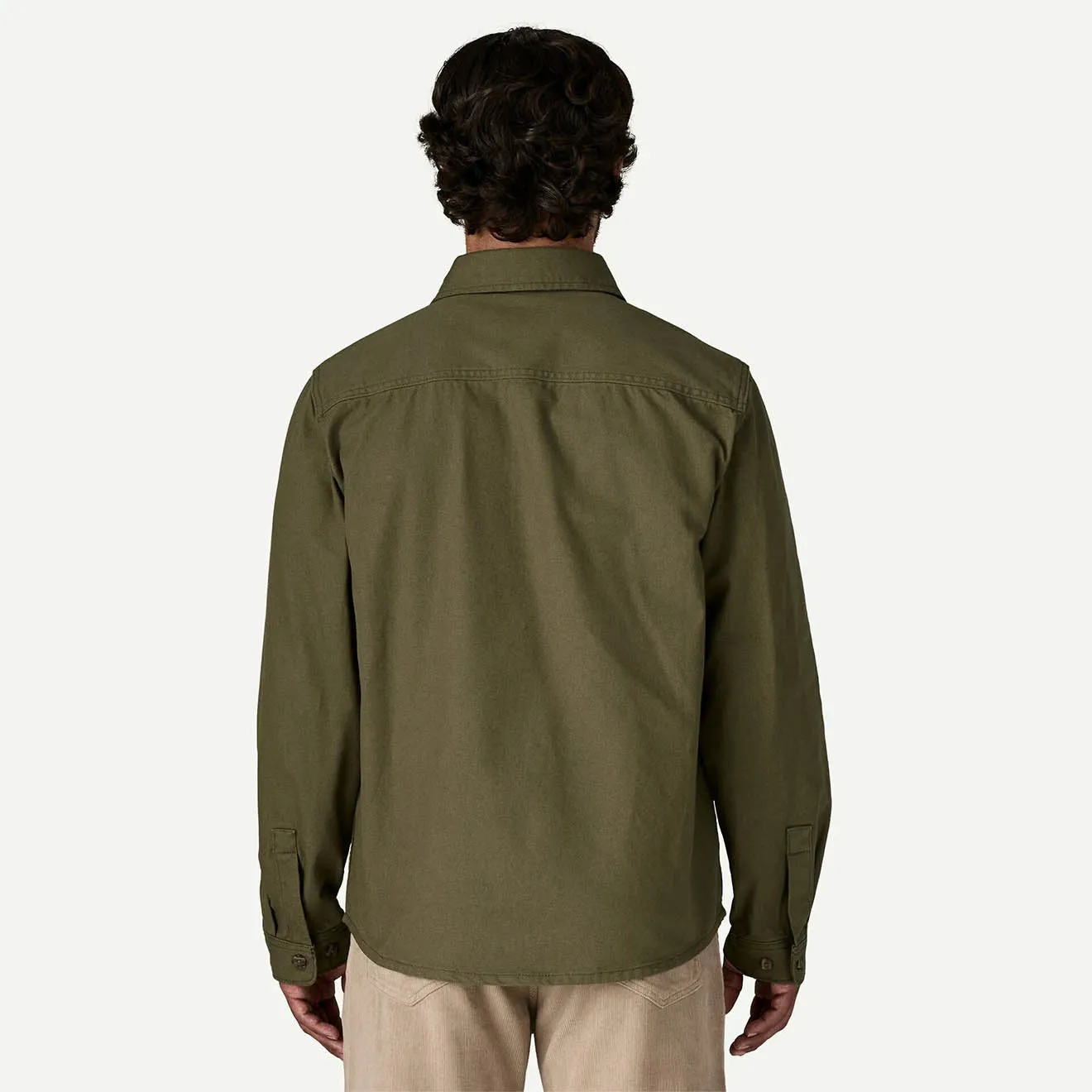Patagonia Point Reyes Canvas Shirt Basin Green Sleepwear mix and match