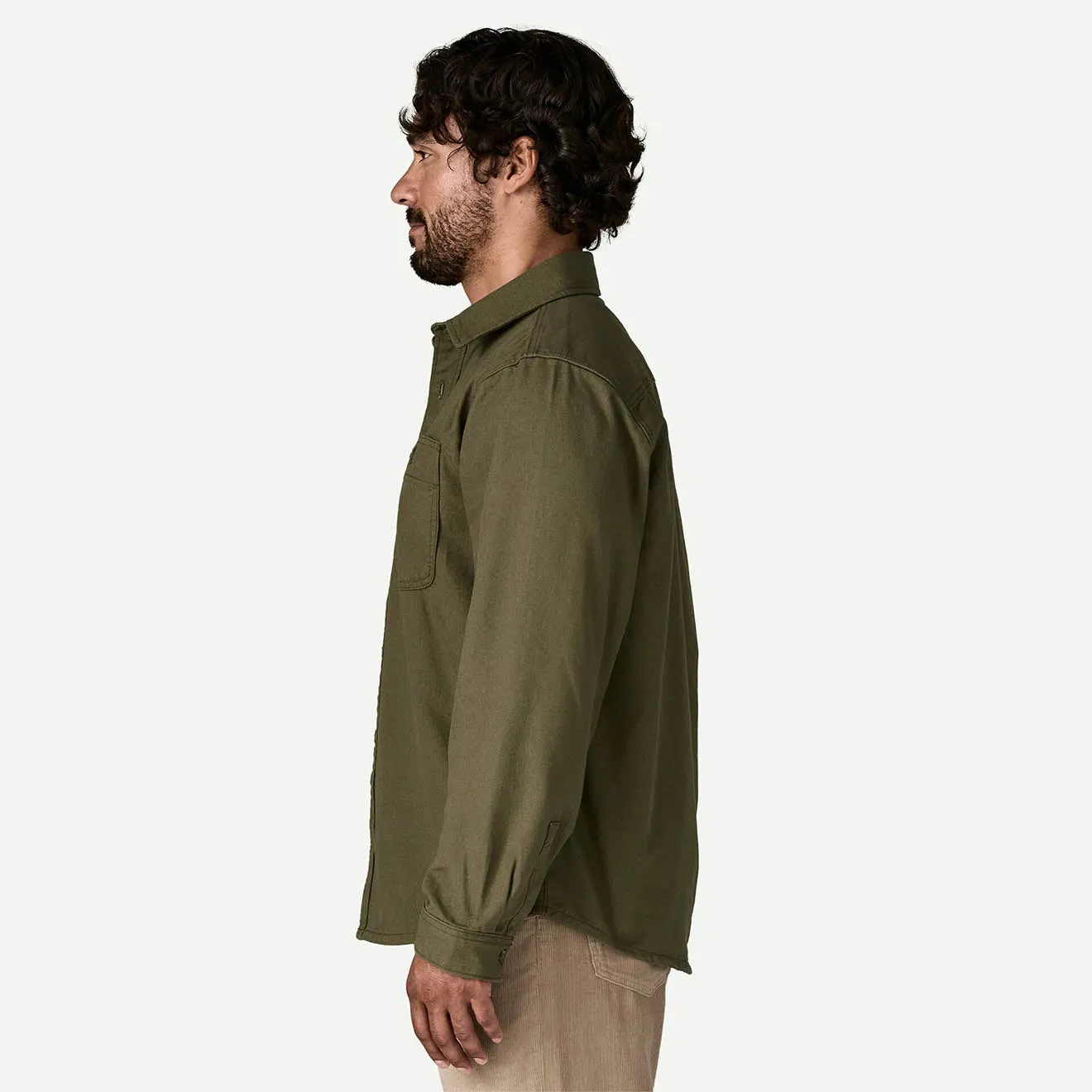 Patagonia Point Reyes Canvas Shirt Basin Green Seasonal Collection