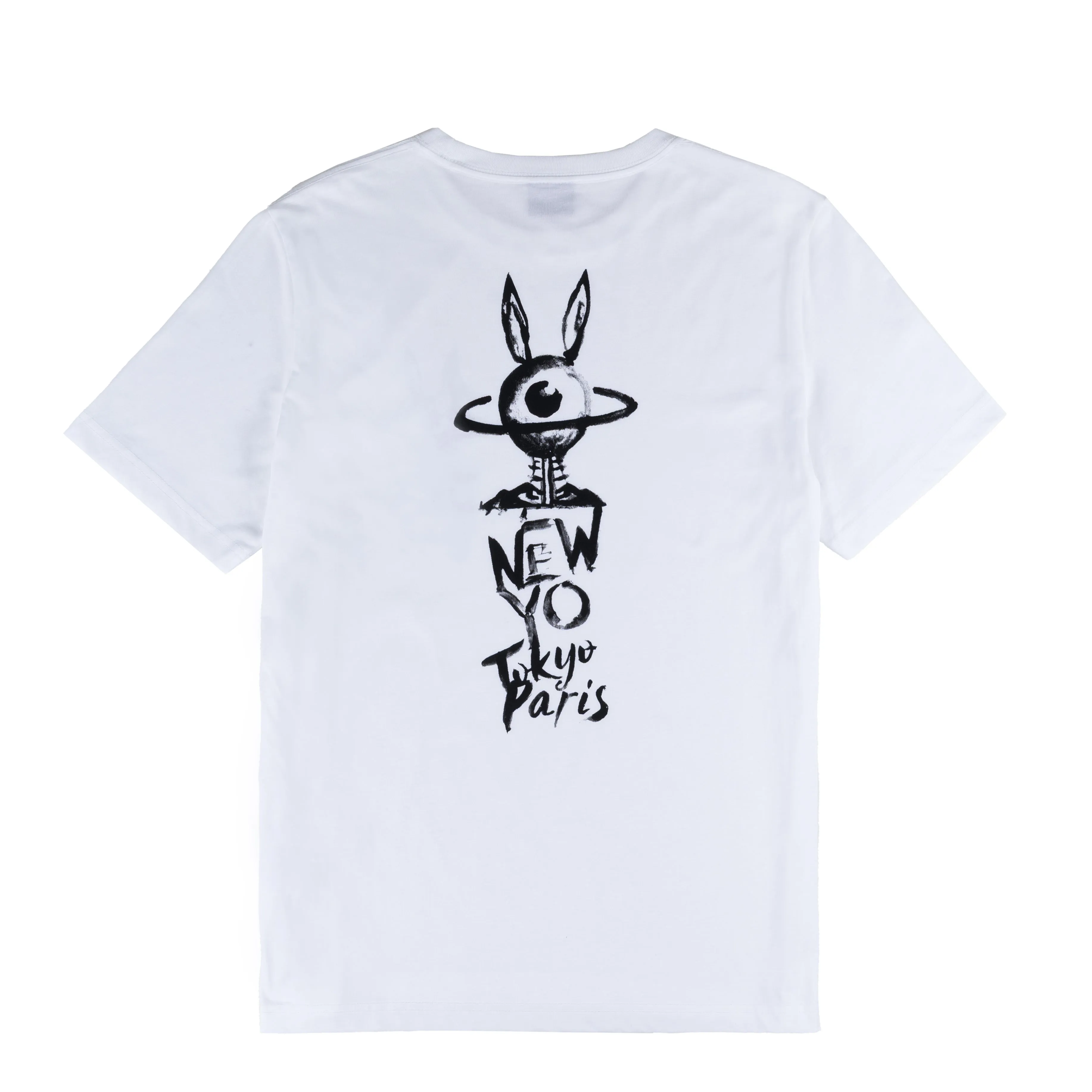 Relaxed Style Paul Smith Eye Back Graphic T-Shirt White