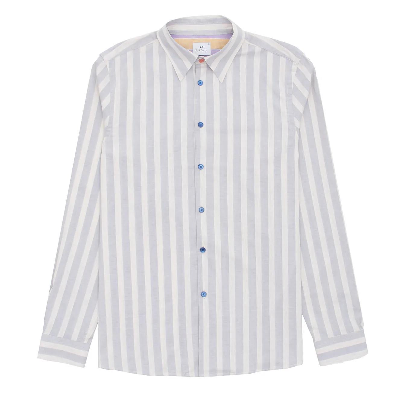 networking event Vintage Style Paul Smith L/S Regular Fit Shirt Light Blue and White Stripes