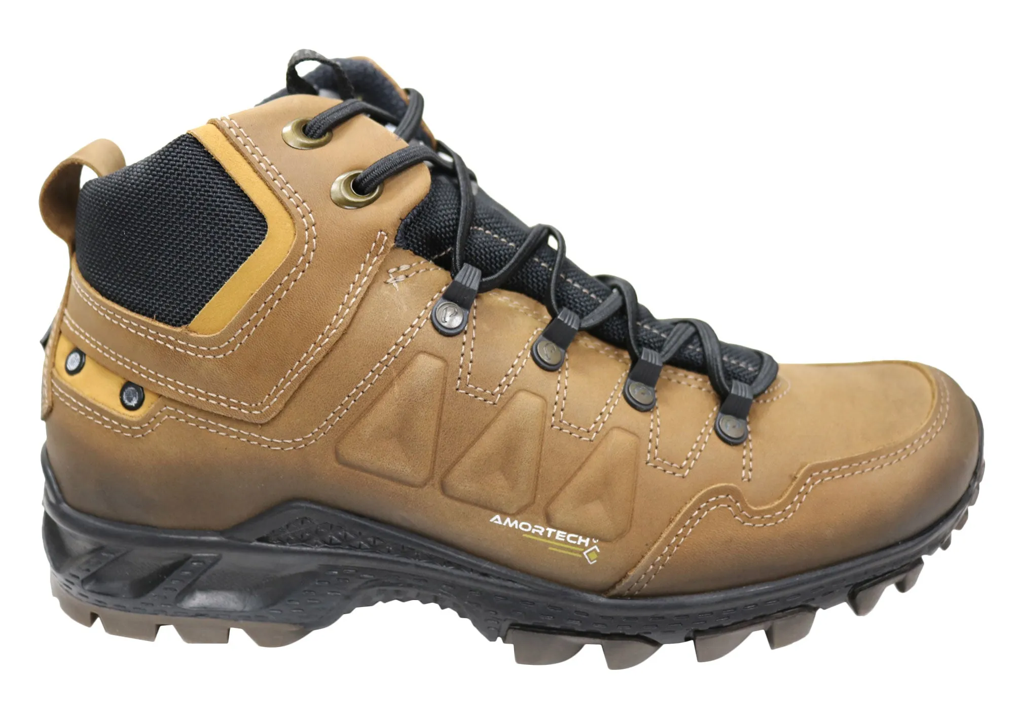 Minimalist Appeal Pegada Riccardo Mens Comfortable Leather Boots Made In Brazil