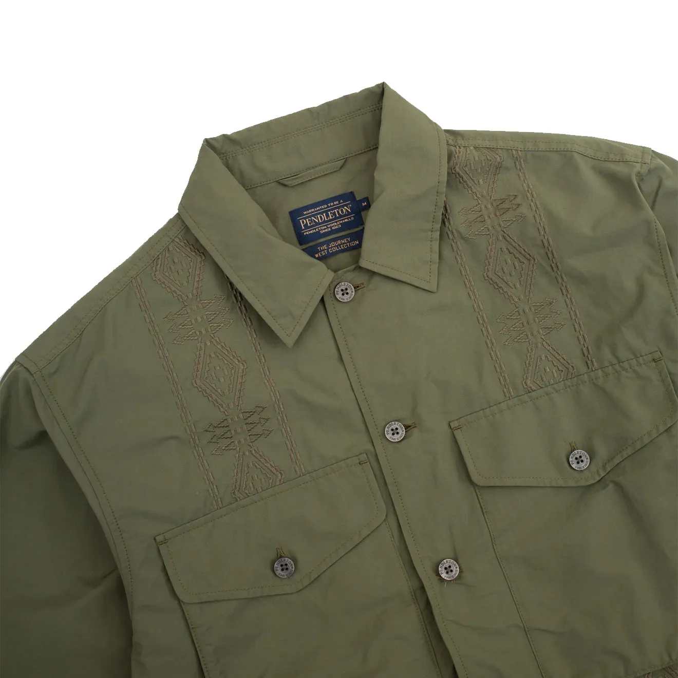 Spring Collection Unmatched comfort Pendleton Parachute Overshirt Olive