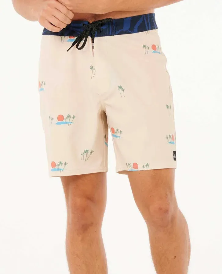 Sporty Look easy-care item Rip Curl Mens Boardshorts Artist Of The Search Cody Welsh 18"