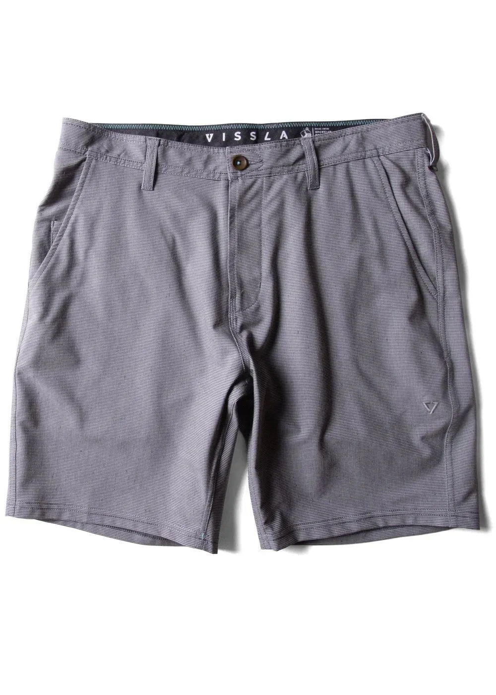 Breathable Lining men's clothing Vissla Mens Shorts Canyons Hybrid 18.5"
