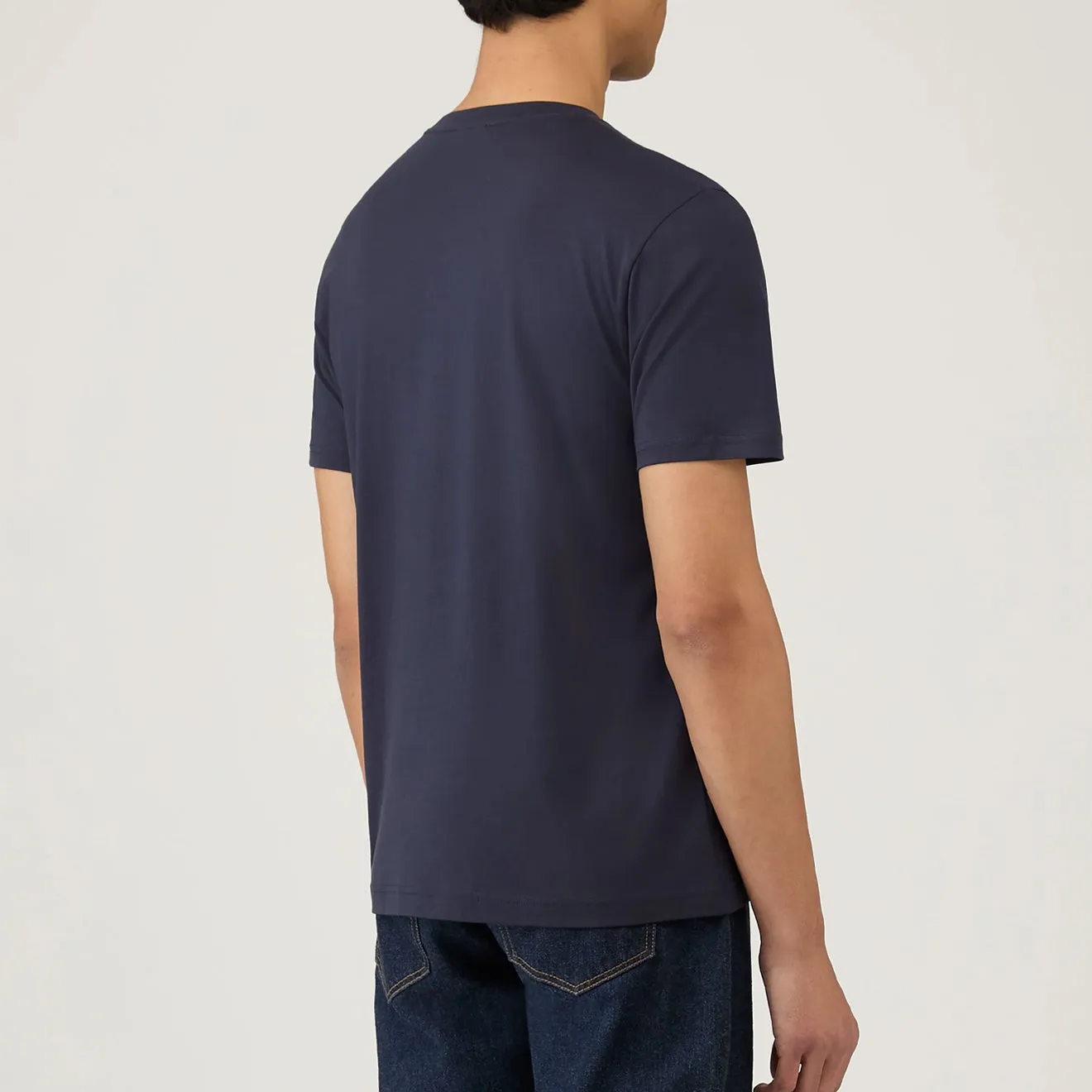 Sunspel S/S Riviera T-Shirt Navy Unique Design