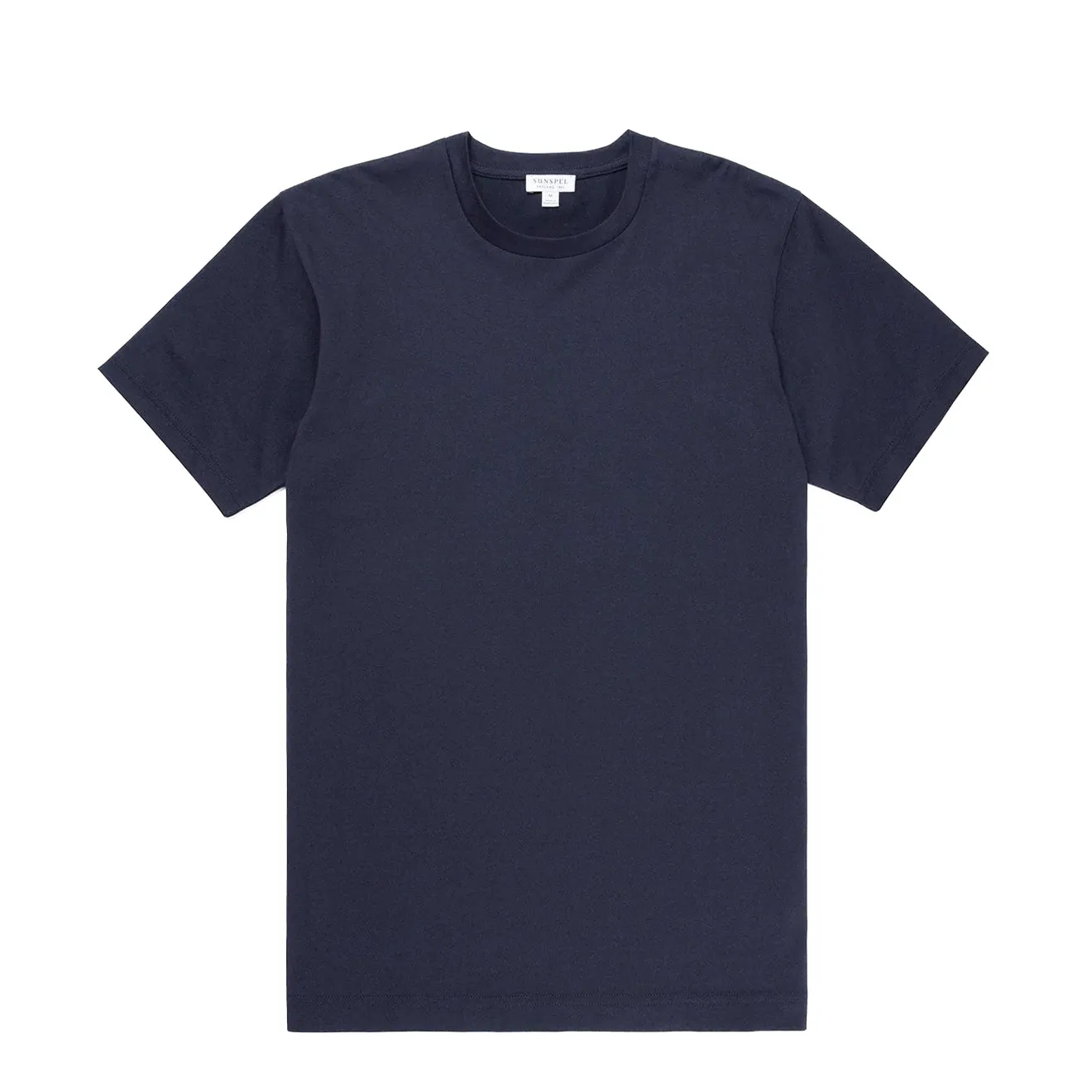 Yoga class Elderly clothing Sunspel S/S Riviera T-Shirt Navy