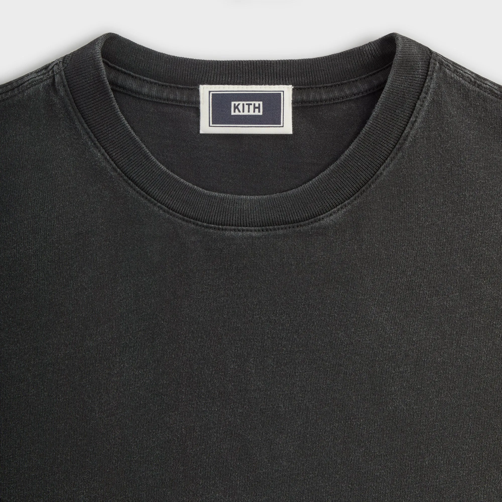 Kith Vintage Tee - Black Cross Grain Knit