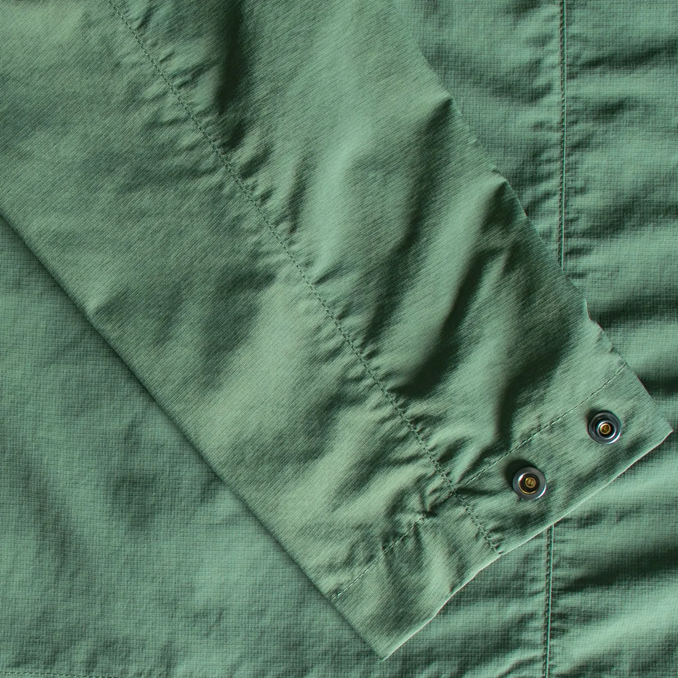 Soft Collar Design ST95 Sforza Overshirt Dark Green