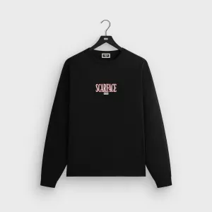 Relaxed Wear Kith for Scarface Tony Montana Long Sleeve Tee - Black