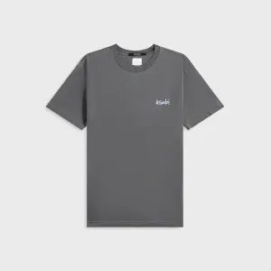 Ksubi All Day Biggie Short Sleeve Tee - Charcoal Anti Pilling Treatment Evergreen
