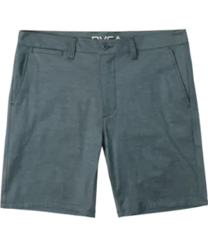 RVCA Mens Shorts Back In Hybrid 19" Adjustable Fit Silicone Gripper Strips