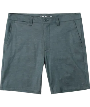 RVCA Mens Shorts Back In Hybrid 19" Adjustable Fit Silicone Gripper Strips