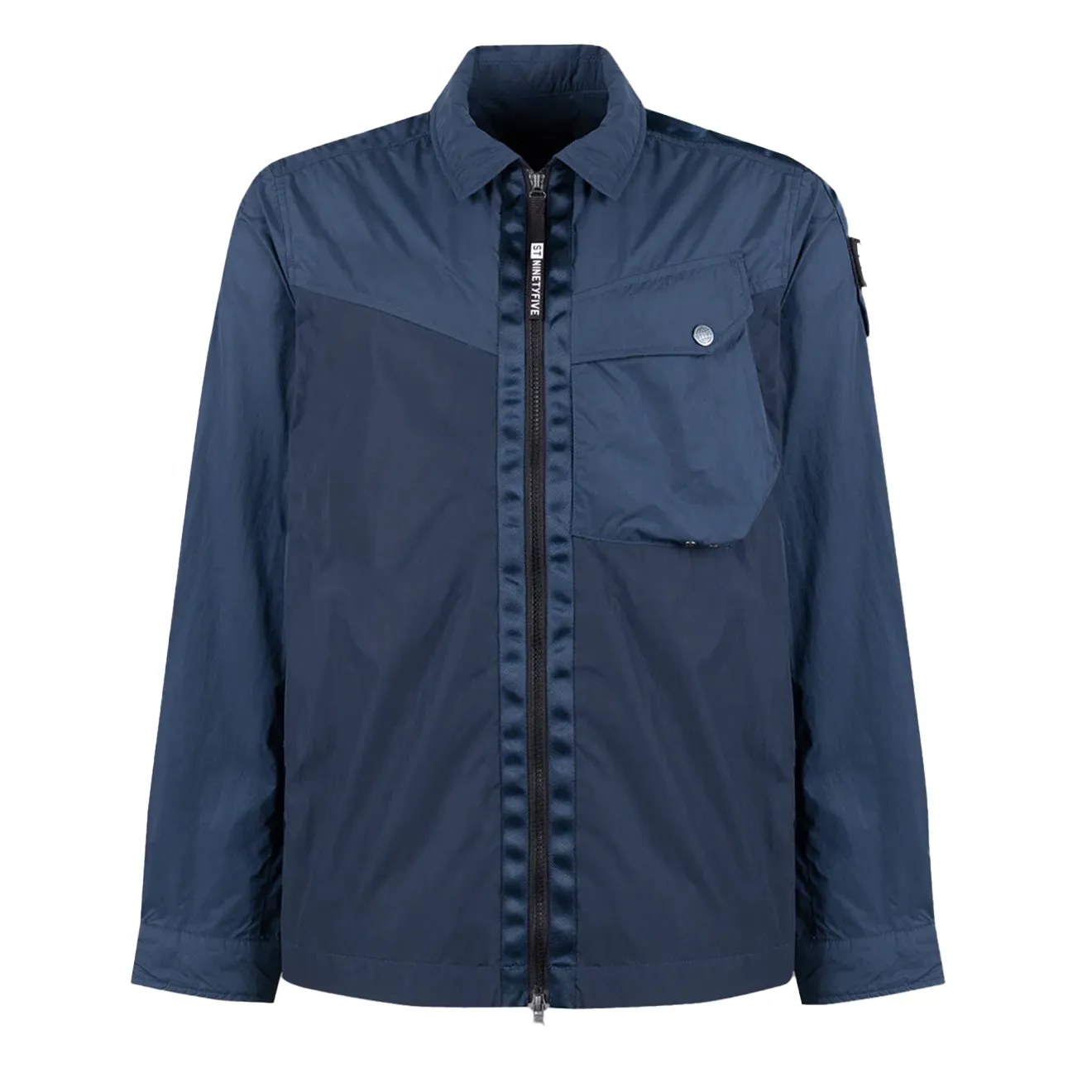 Winter Layering ST95 Ballute Overshirt Navy