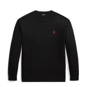 Timeless Fit Polo Ralph Lauren Classic Fit Jersey LS T-Shirt Polo Black