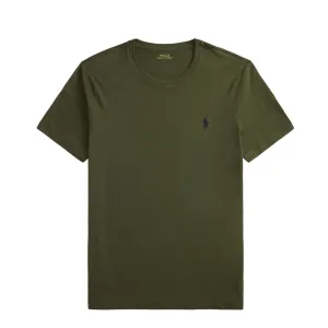Anti Static Treatment Polo Ralph Lauren Custom Slim Fit T-Shirt Company Olive