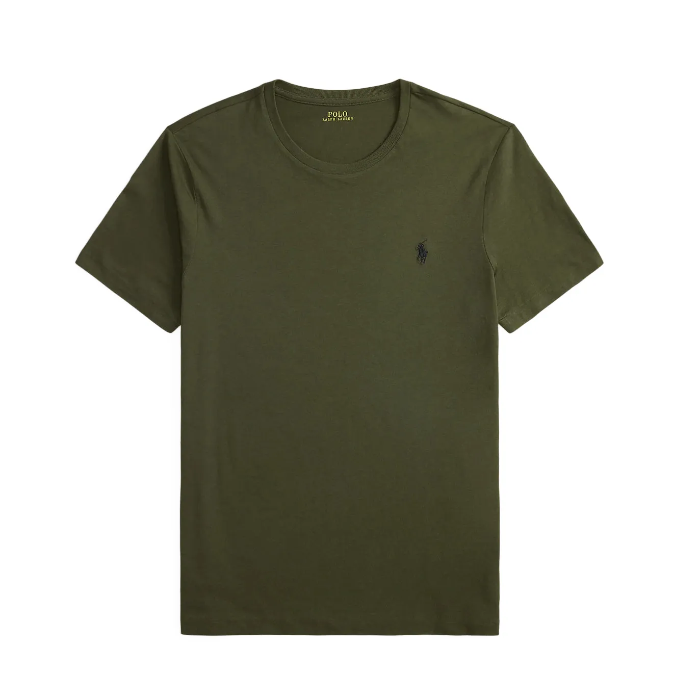 Anti Static Treatment Polo Ralph Lauren Custom Slim Fit T-Shirt Company Olive