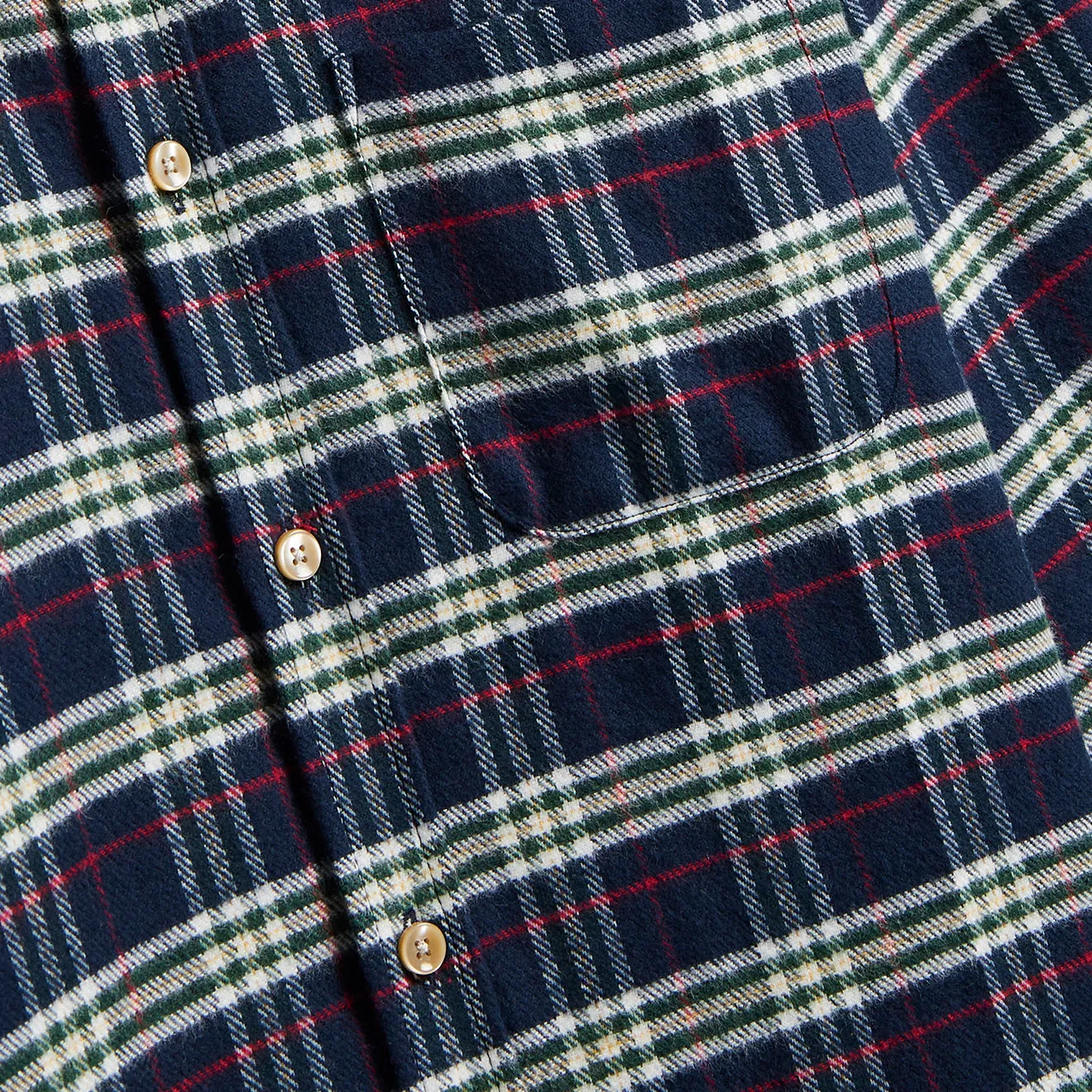 Portuguese Flannel Lamo Shirt Blue Pullover Design Sporty Look