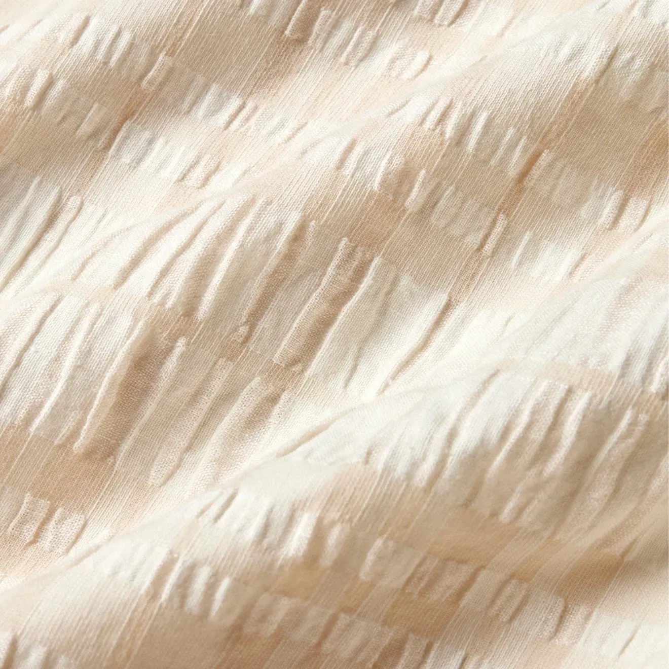 Portuguese Flannel Malcom S/S shirt Cream Comfort Wear Geometric Pattern