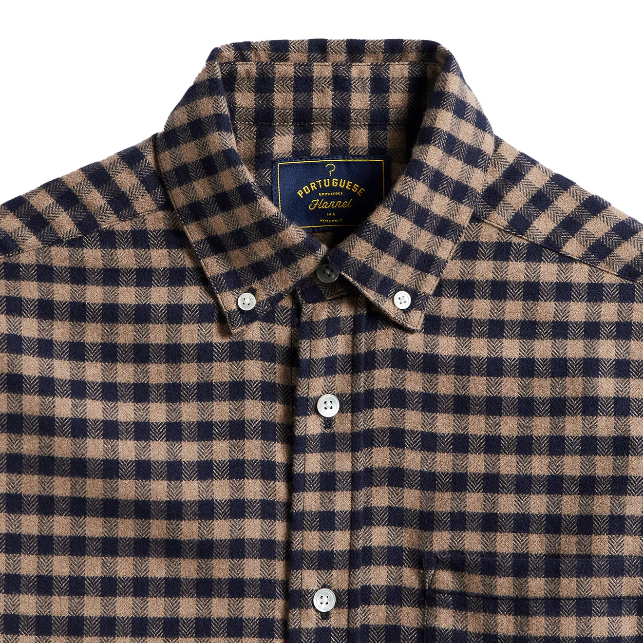 Day-To-Night Wear Anniversary Celebration Portuguese Flannel Roca Shirt Blue
