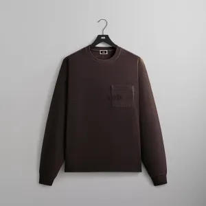 Kith Long Sleeve Quinn Tee - Incognito Comfy Design Wear