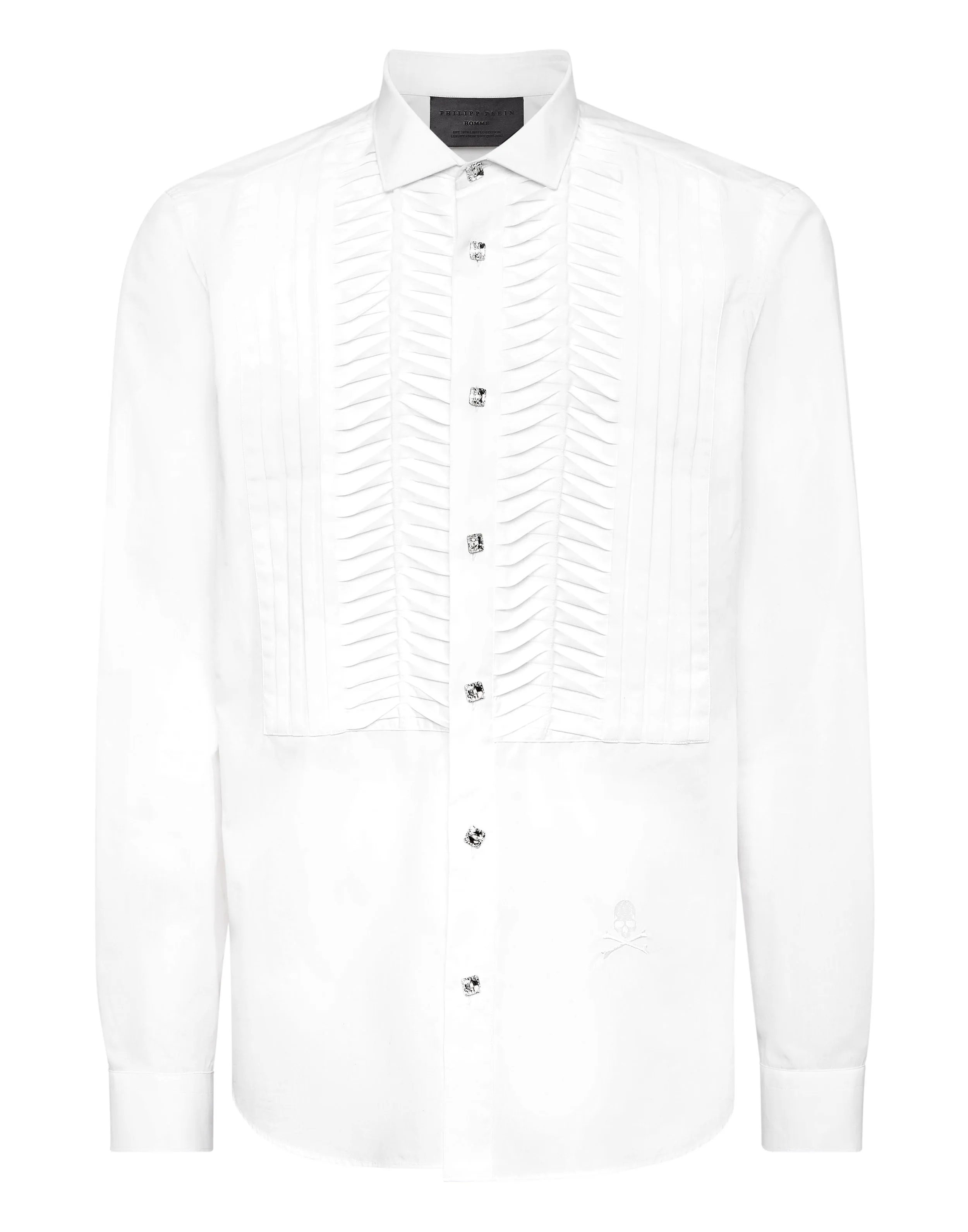 Easy Comfort Essential Piece Black Tie Shirt Long-Sleeve