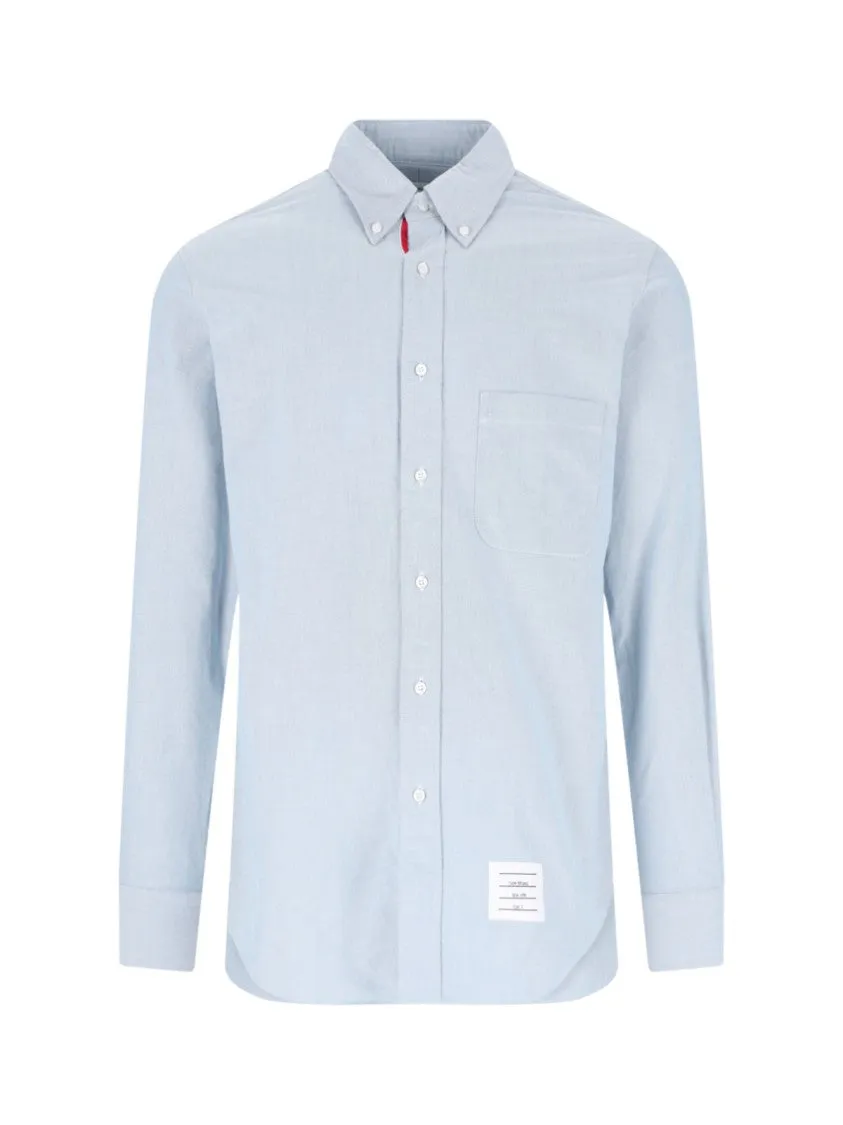 Logo Shirt ?C Light Blue Polished Style