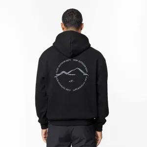 Gift worthy Premium Mountain Hoodie | Black