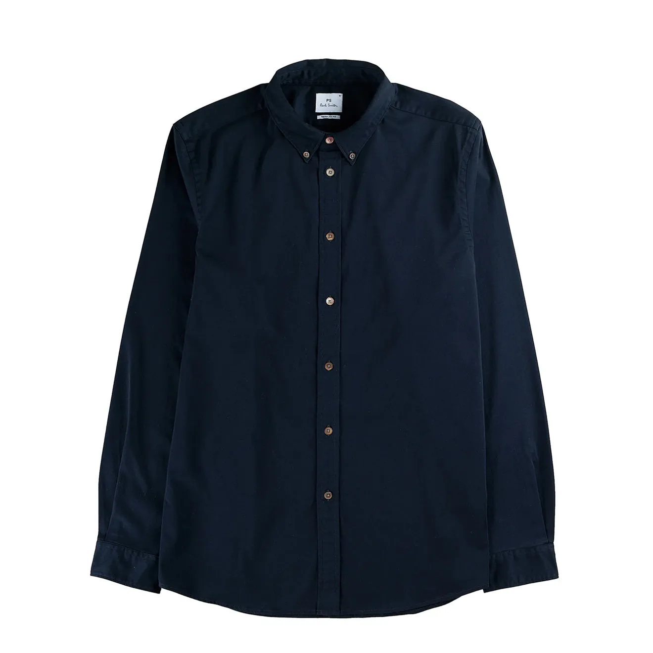 Paul Smith Soft Touch Cotton Shirt Navy Blue Comfortable Layer