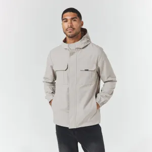 Reinforced Zippers mesh ventilation Premium Ripstop Jacket | Stone