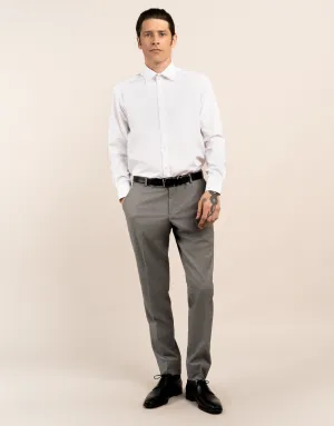 Prince Light Grey Trouser Classic Fit