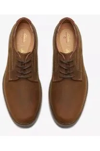 Clarks Un Shire Low in Beeswax Leather Extra Wide Breathable City Adventure