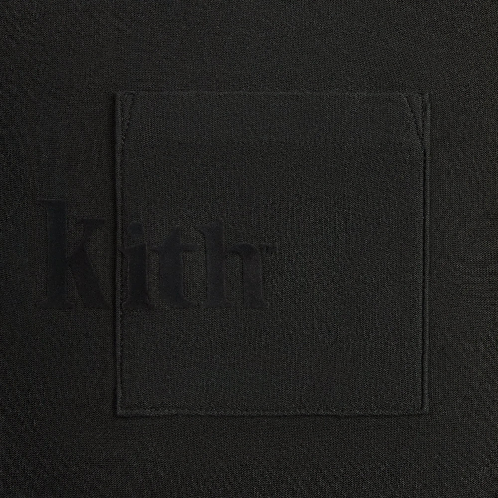 Kith Quinn Tee - Black Soft Layers