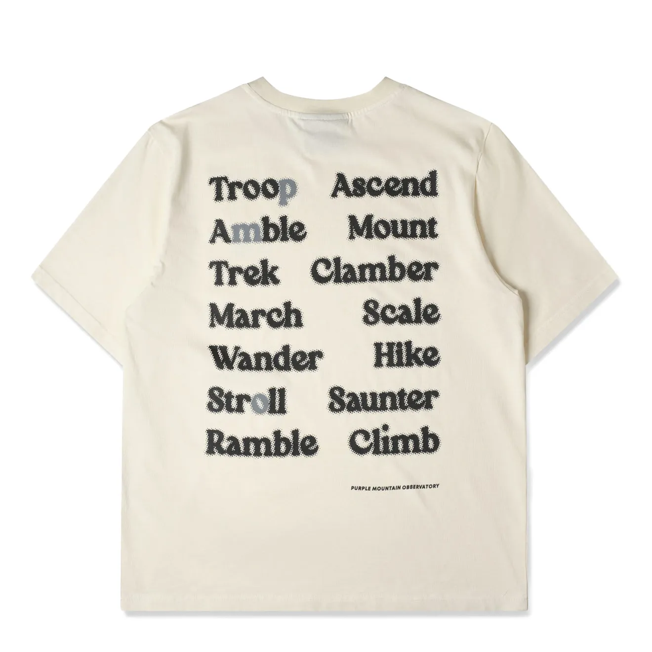 Soft Touch Fit Purple Mountain Observatory Ascend S/S Tee Star White