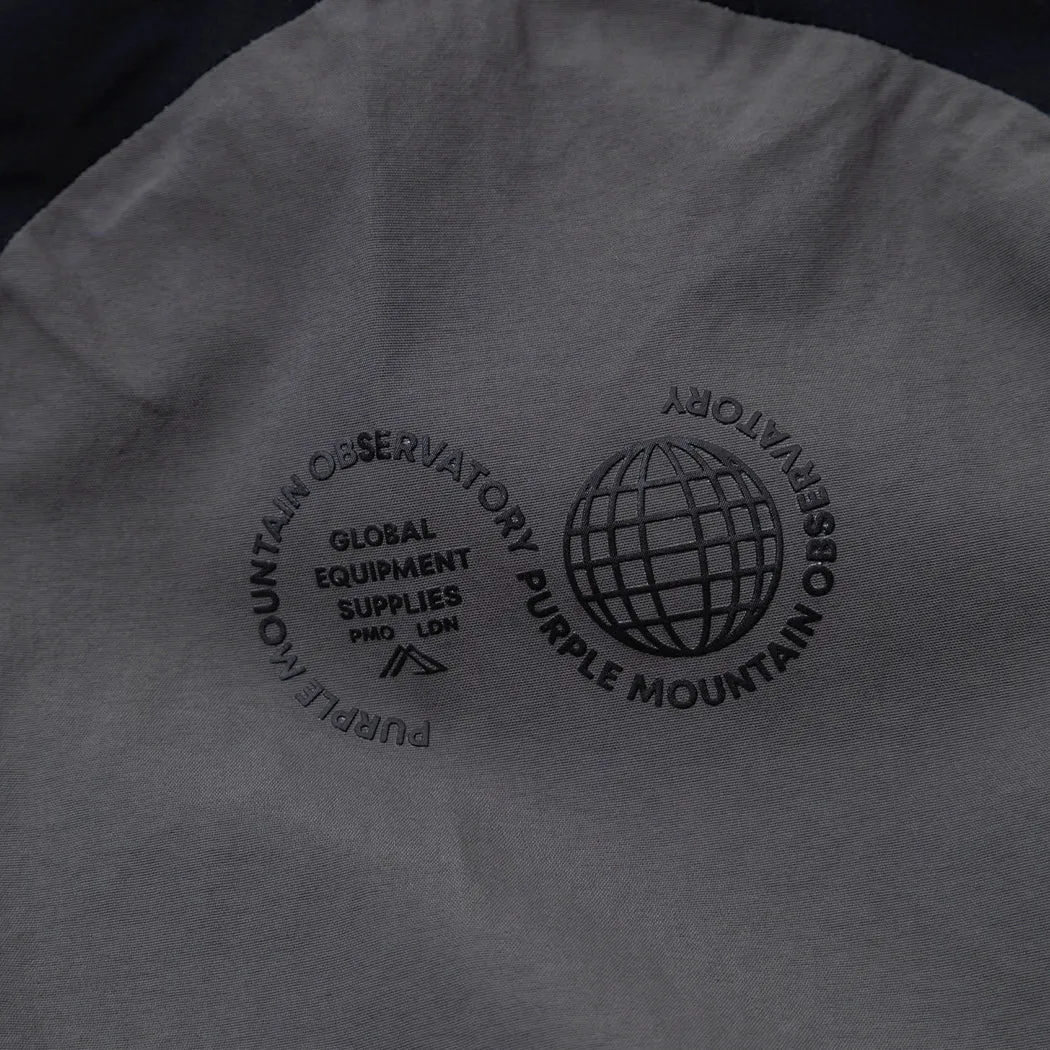 FullCoverageHood Anti Glare Trim Purple Mountain Observatory Climate Lightweight Jacket Black