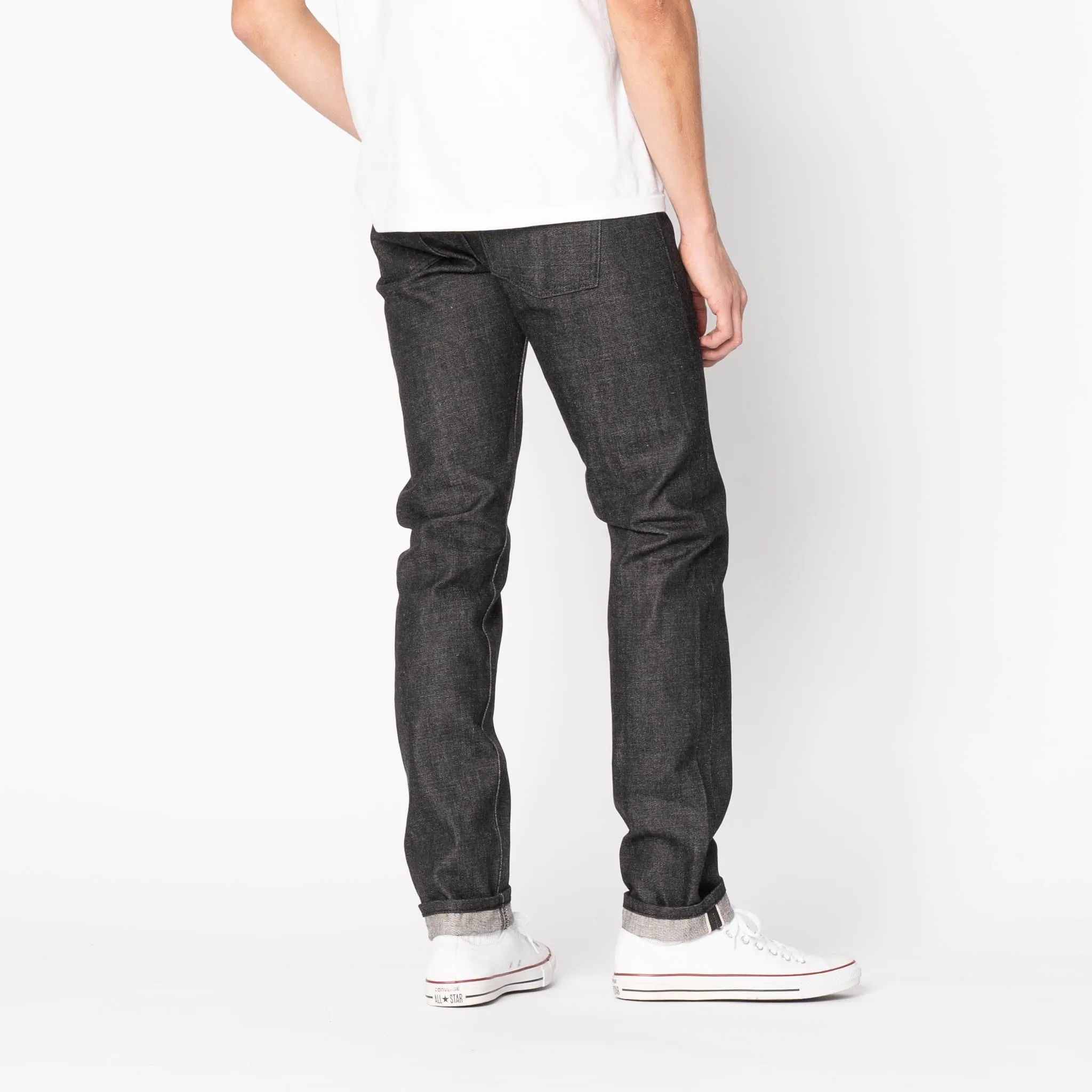 No Hassle Fit Super Guy - Yatagarasu Selvedge - Black