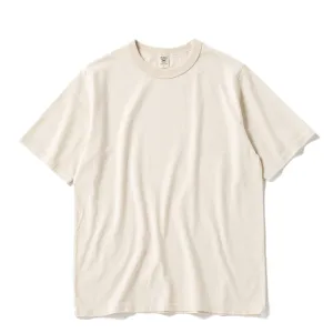 Natural Fiber Blend Lightweight Style Jackman Lead-Off T-Shirt Ecru