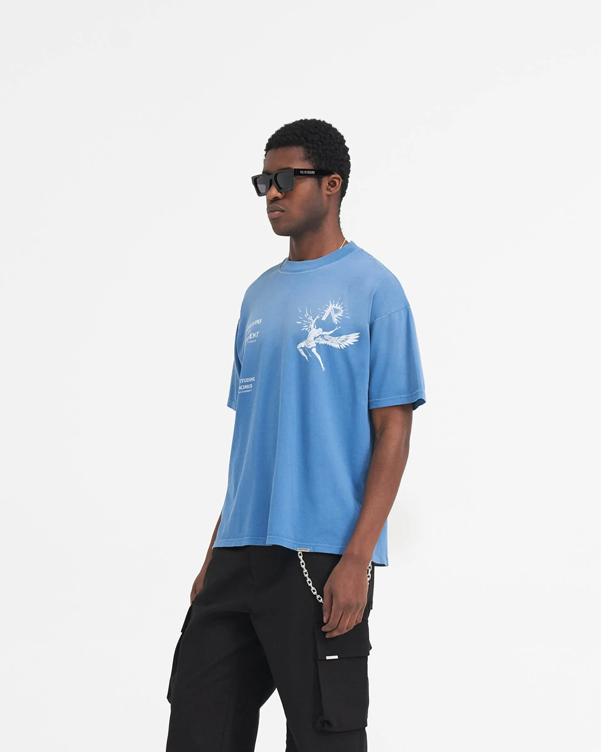 Icarus T-Shirt - Sky Blue Fresh Look Street Trend Look