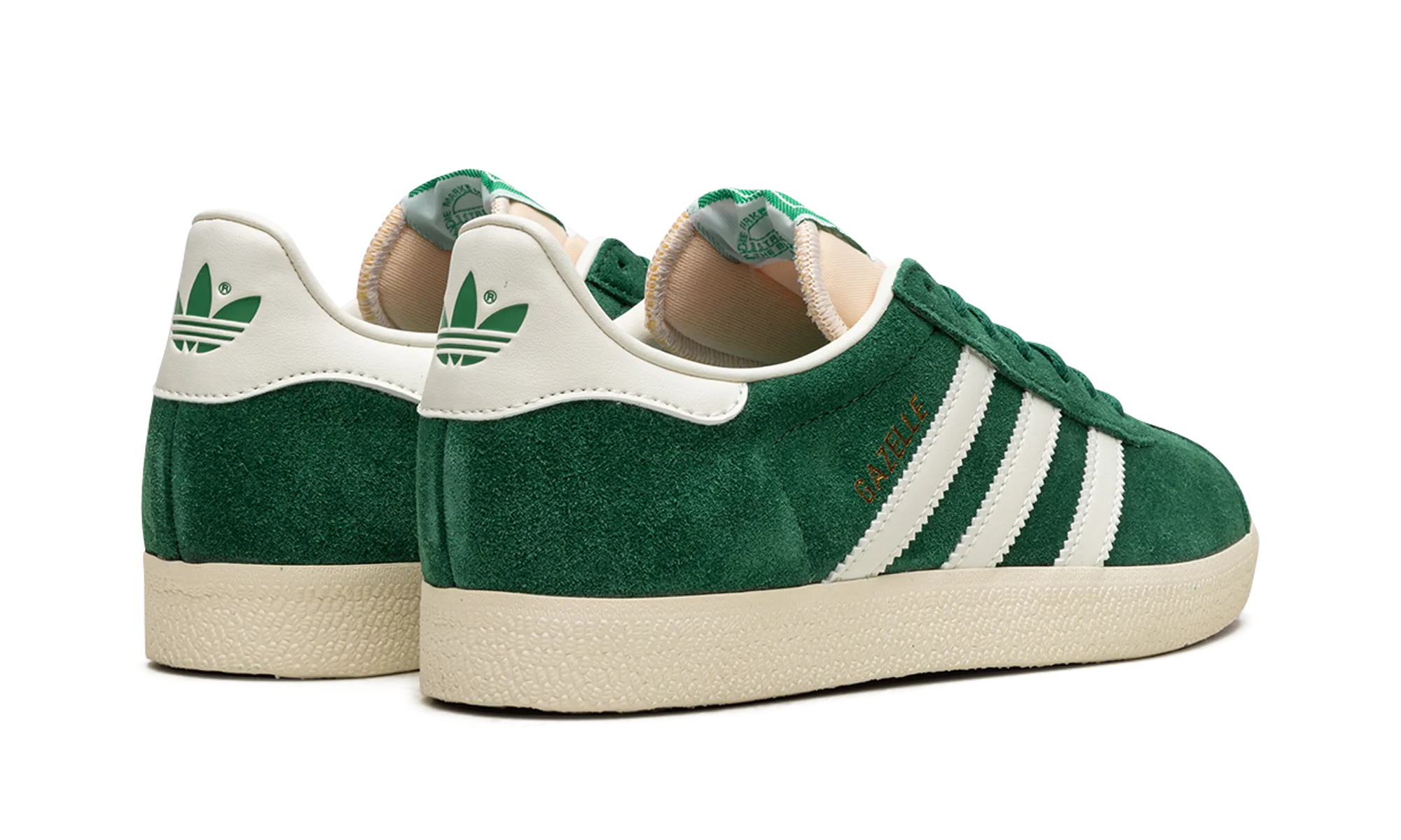 Elastic tongue Lightweight Feel Gazelle Suede "Dark Green"