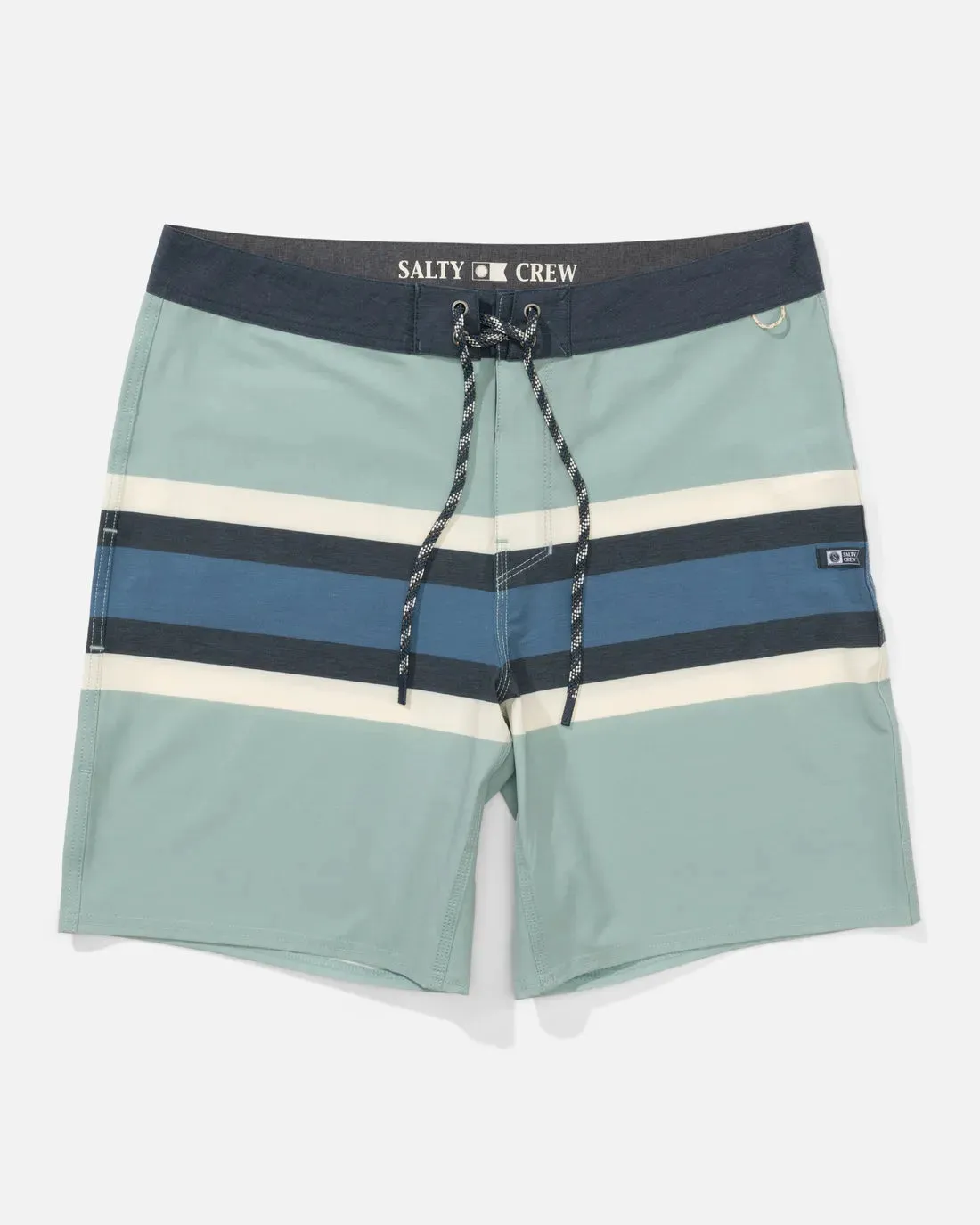Salty Crew Mens Boardshorts Crew Stripe Youth fashion Effortless Comfort